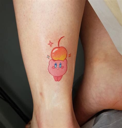 Kirby tattoo - Nintendo gaming tattoo | Gaming tattoo, Nintendo tattoo ...