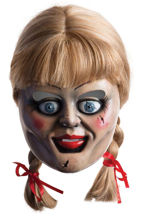 Annabelle Mask With Wig - Walmart.com