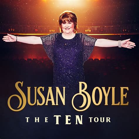 Susan Boyle to Celebrate 10 Years with The Ten Tour at St David's Hall ...