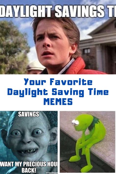 Collection of Funny DAYLIGHT SAVINGS TIME Memes 2023