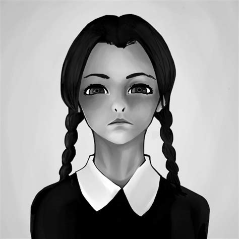 Wednesday Addams by ElvenUsagi on DeviantArt