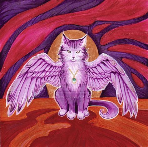 Purple Cat | Cat art illustration, Cat art, Animal line drawings