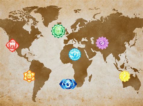 EARTH CHAKRA LOCATIONS & How They Link To Our Body.