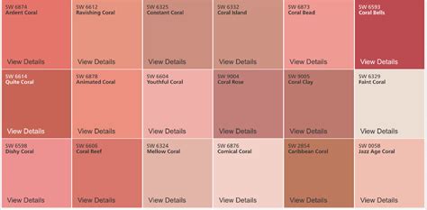 2019 Color Trends(2) Coral - Dream Painting coral | Coral paint colors, Coral colour palette ...