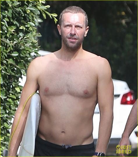 Chris Martin Goes Shirtless While Surfing in Malibu!: Photo 4161487 ...