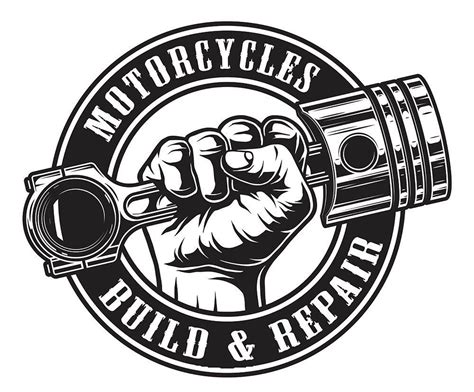 Motorcycles Logo Design | Mechanics Logo