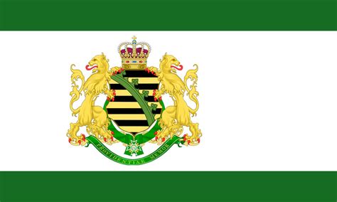 Prussianized- Saxony Flag by IhaveNoIdeaWhaToName on DeviantArt