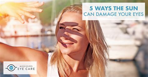 5 Ways the Sun Can Damage Your Eyes - Mississippi Eye Care