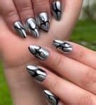 27 Gorgeous Silver Nail Designs for a Sleek, Sophisticated Style
