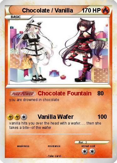 Pokémon Chocolate Vanilla - Chocolate Fountain - My Pokemon Card