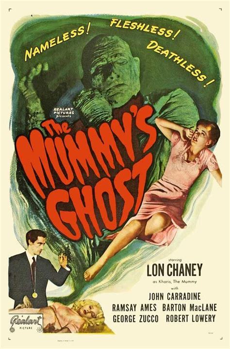 The Mummy’s Ghost 1944 Movie Poster Theatrical One Sheet Style B ...