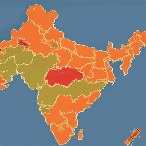 Map of india