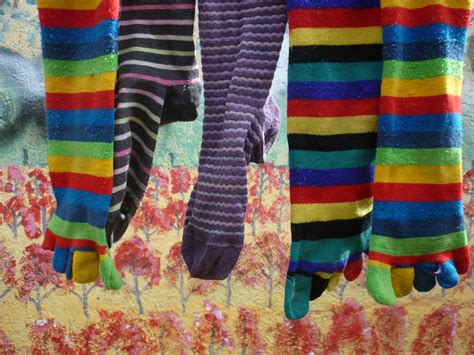 Stripy Socks Free Stock Photo - Public Domain Pictures