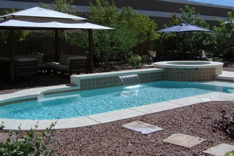 Desert Backyard With Pool Landscaping | Landscaping around pool, Pool landscaping, Desert ...