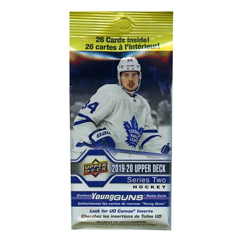 2019-20 HOCKEY - UPPER DECK SERIES 2 FAT PACK (26)