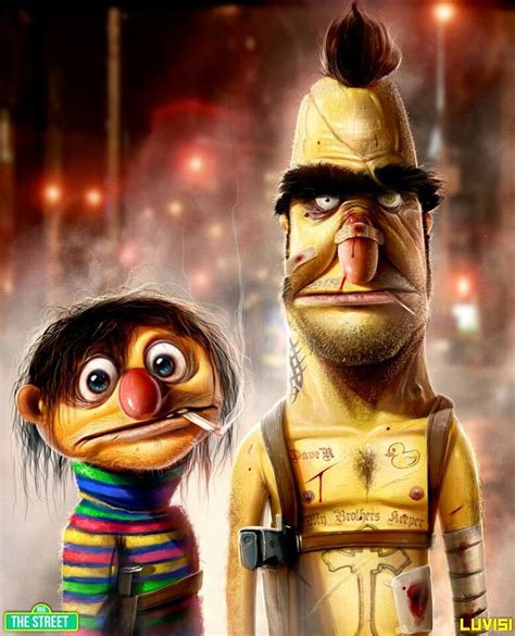 Bert & Ernie | Evil cartoon characters, Favorite cartoon character ...