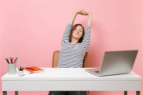 14 Desk Stretches for Lower Back Pain - Pain Free Working