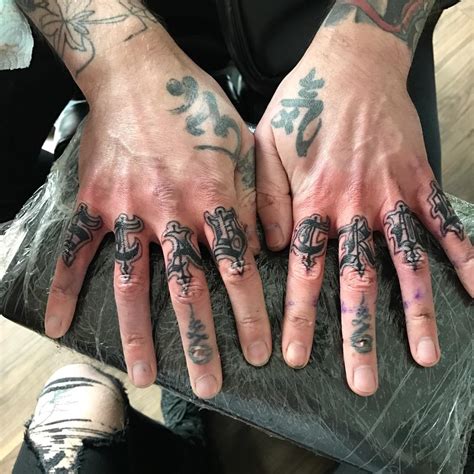 120+ Best Knuckle Tattoo Designs & Meanings - Self Expression (2019)