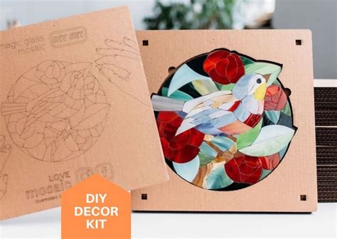 Diy Stained Glass Kit : Kid Made Modern Stained-Glass Kit | Stained ...