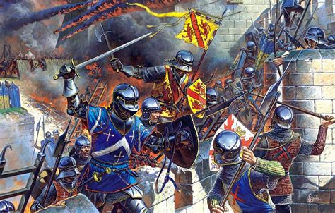 Medieval Siege | Cavaleiros medievais, Escudos medievais, Período medieval
