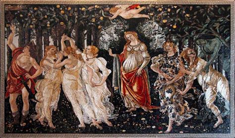 Sandro Botticelli la Primavera Mosaic Reproduction - Etsy