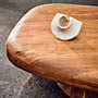 Derrico Acacia Wood Coffee Table + Reviews | CB2 Canada
