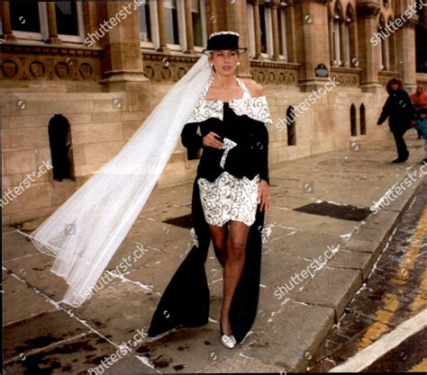 Sharron Davies Pictured Her Wedding Athlete Editorial Stock Photo ...