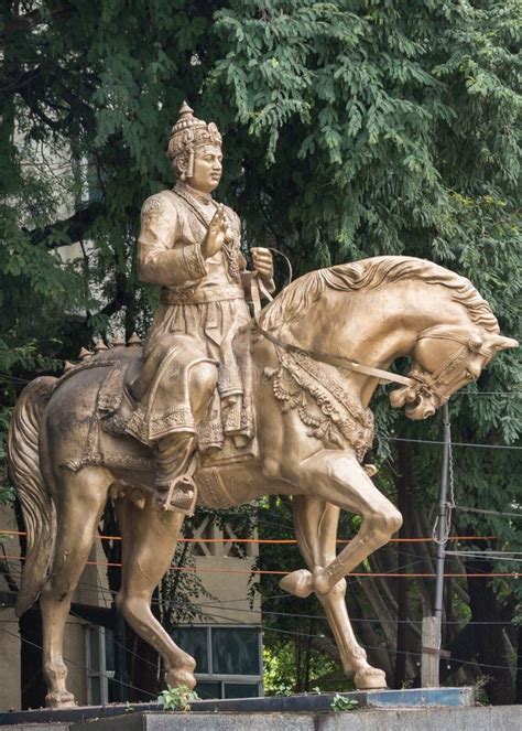 Statue Von Sri Basavanna in Bengaluru. Stockbild - Bild von staatsmann ...