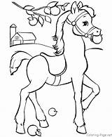 Rocking Horse Coloring Pages At GetColoringscom  Free Printable sketch template