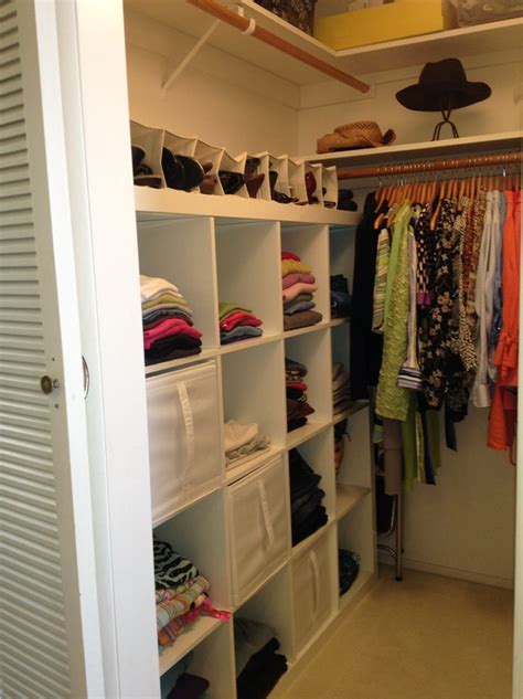 Closet Organization Ideas For Small Walk In Closets | Organizing walk in closet, Closet makeover ...