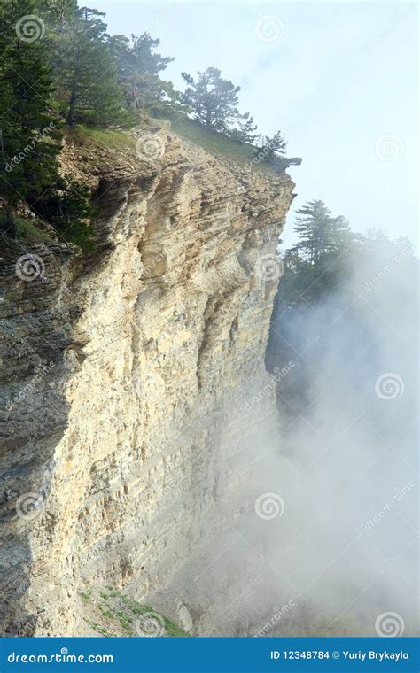 Cloudy mountain landscape stock photo. Image of gold - 12348784