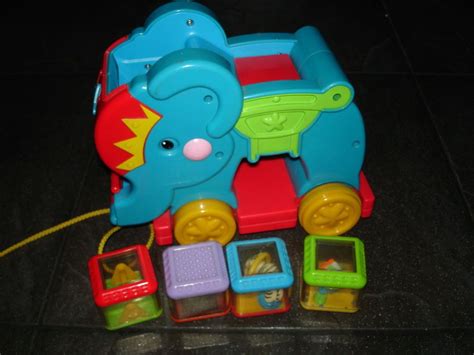 Fisher Price "Peek a Blocks Elephant" | Fisher price, Fisher price toys, Bath toys