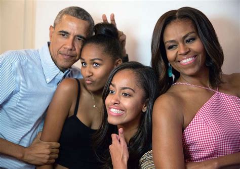 President Barack Obama And Family