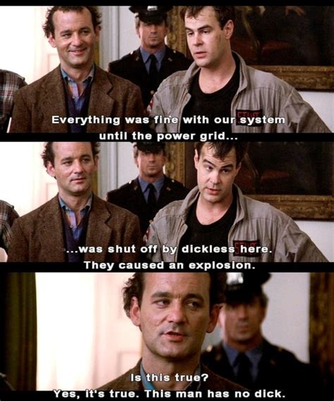 Movie Screenshot: Ghostbusters | Ghostbusters quotes, Ghostbusters movie, Movie quotes