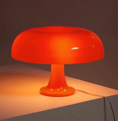 Add a pop of color with our Nordic Danish Mushroom Lamp available in both Orange and White. The ...