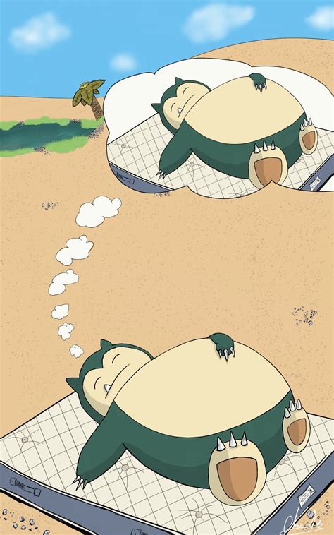 Snorlax Dreaming Of Sleeping - Papa's Basement