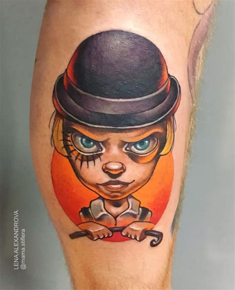 clockwork orange color tattoo work by Lena Tattoo Anansi Munich Germany Traditional Tattoo ...