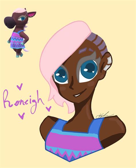 Reneigh from ACNH by KristiHaru on DeviantArt