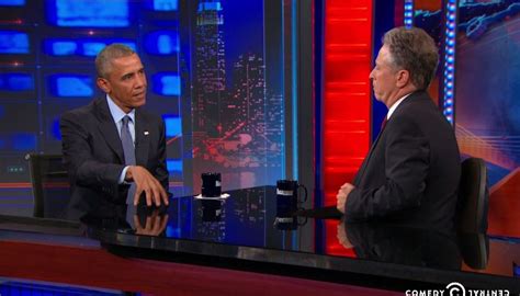 PolitiFact | Fact-checking Jon Stewart's last Daily Show interview with Barack Obama