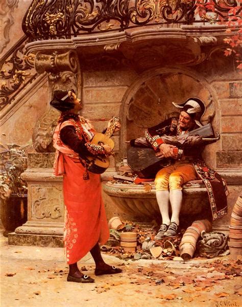 The Serenade - Jehan Georges Vibert - WikiArt.org