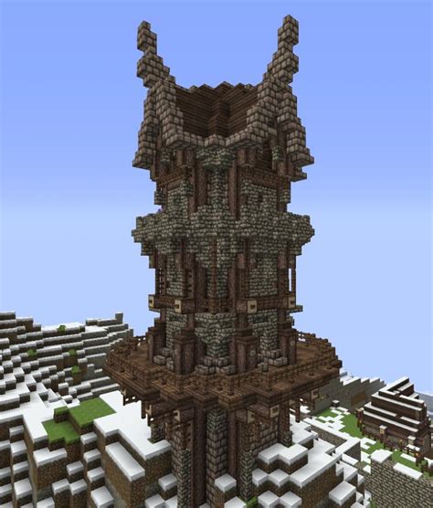 Minecraft Watchtower Design