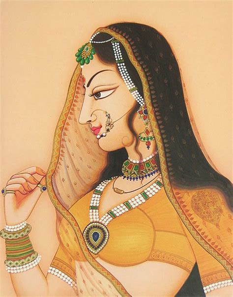 Rajput Princess in 2020 | Rajasthani painting, Indian art paintings, Rajasthani art