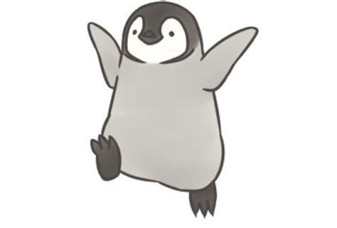 Happy little penguin | Cute penguin cartoon, Penguin drawing, Cute doodles