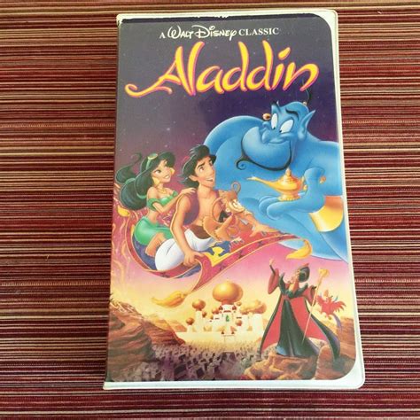 Walt Disney Classic Aladdin Vhs Original Uncut Movie Vg | The Best Porn ...