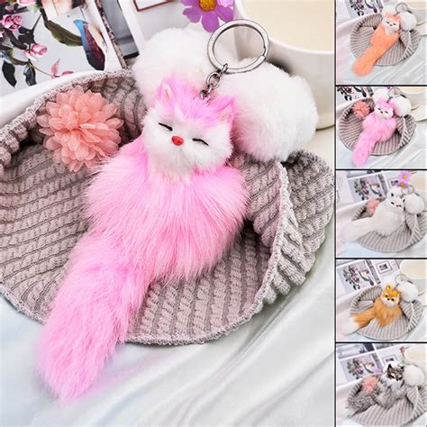 Fashion Cute Plush Keychain Toy Creative Bags Hanging Backpack Phone ...