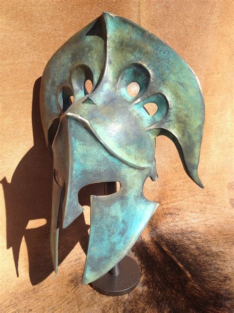 Spartan Helmet Ancient Greek Helmet Military Аrmor Larp - Etsy