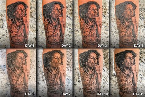 The Four Stages of Tattoo Recovery: Oozing, Itching, Peeling, and Afte – Xtreme Inks