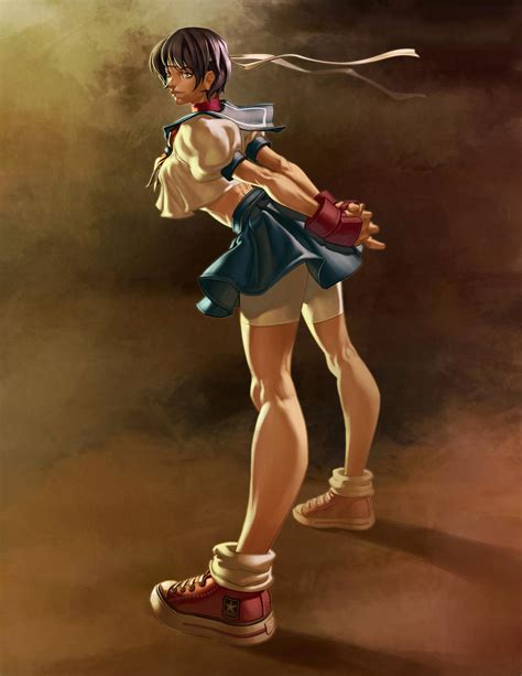 Street Fighter: Sakura by Markovah on DeviantArt