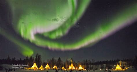This is What Aurora Borealis Looks Like in Real-Time - Snow Addiction - News about Mountains ...