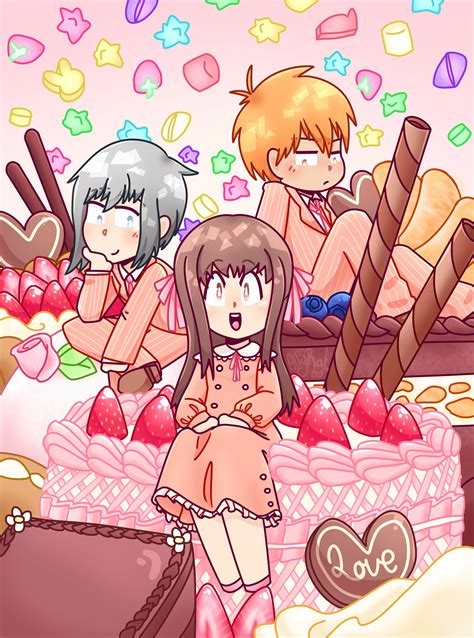 :.Fruits Basket:. !!SWEETS TIME!! by AllyRat on Newgrounds
